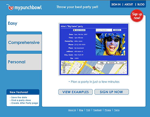 mypunchbowl.com　～パーティ開催支援サービス～